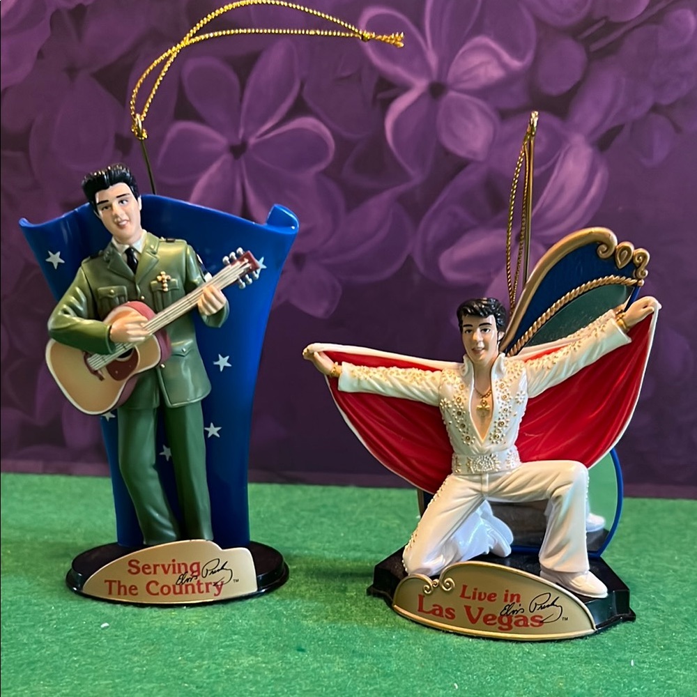 Elvis Presley Ornament Set